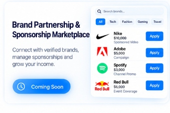 Brand partnership deal negotiation and sponsorship pipeline